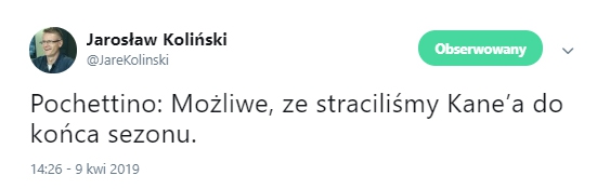 Pochettino niepokojąco nt. kontuzji Kane'a!